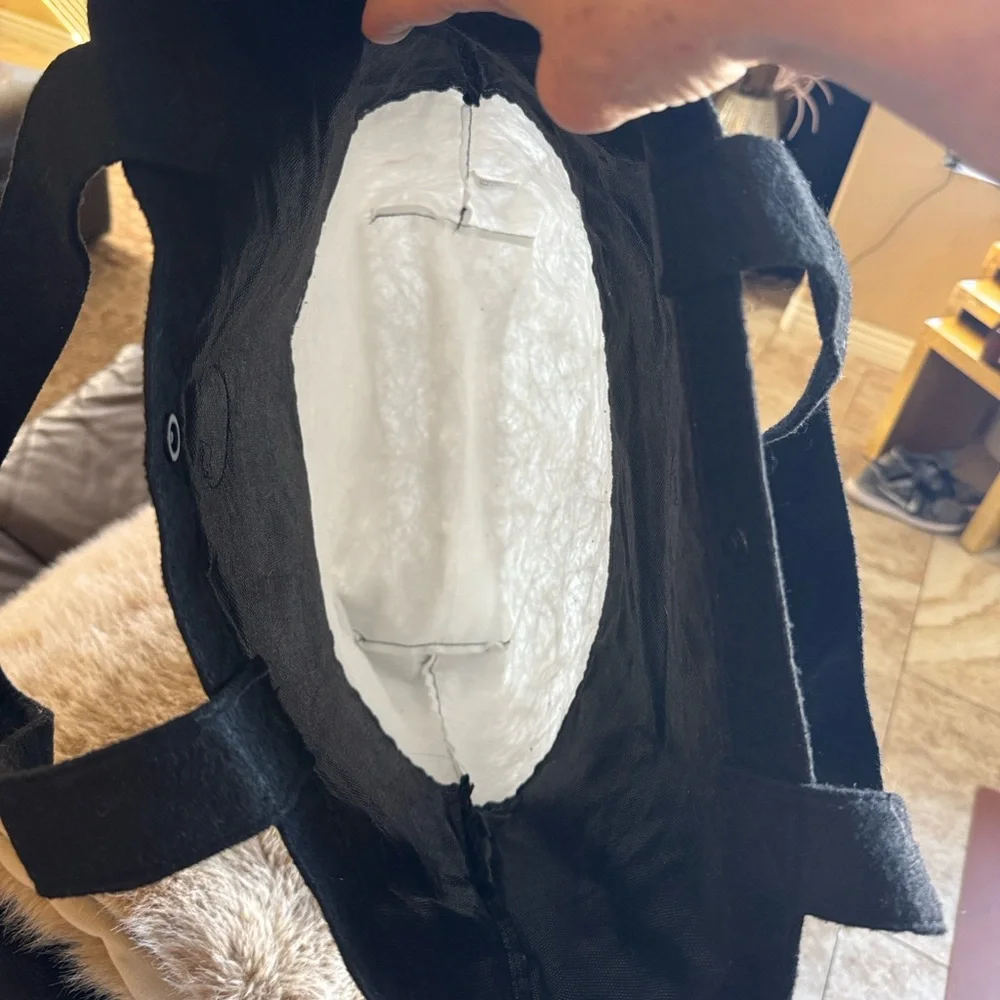 Large Lululemon Athletica Black and White‎ Shoulder Bag